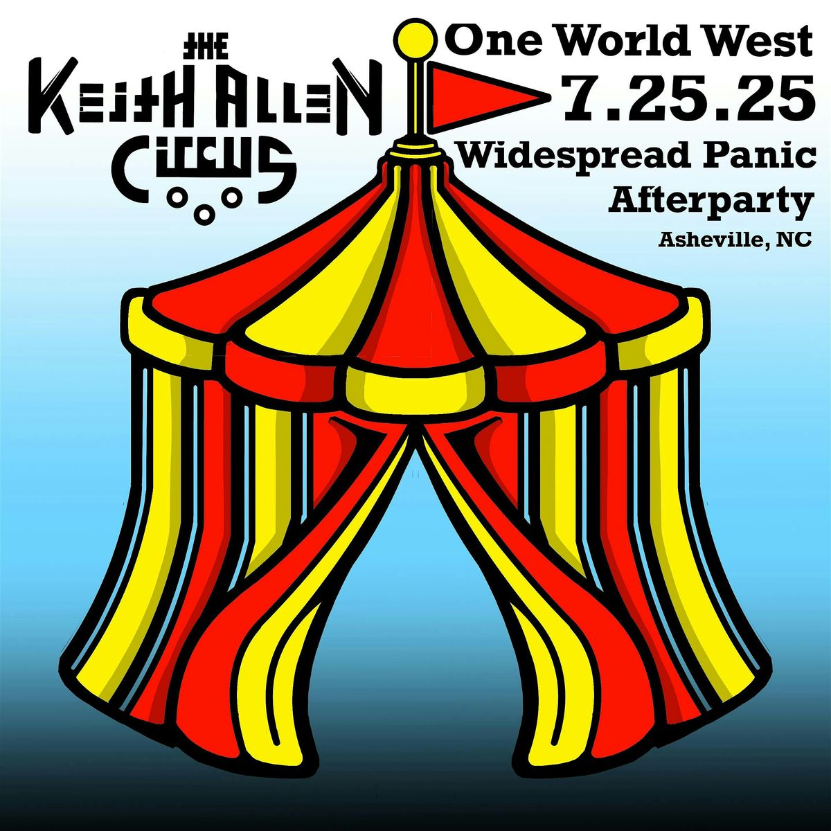 Keith Allen Circus- Widespread Panic After Party, 25 July | Event in Asheville | AllEvents