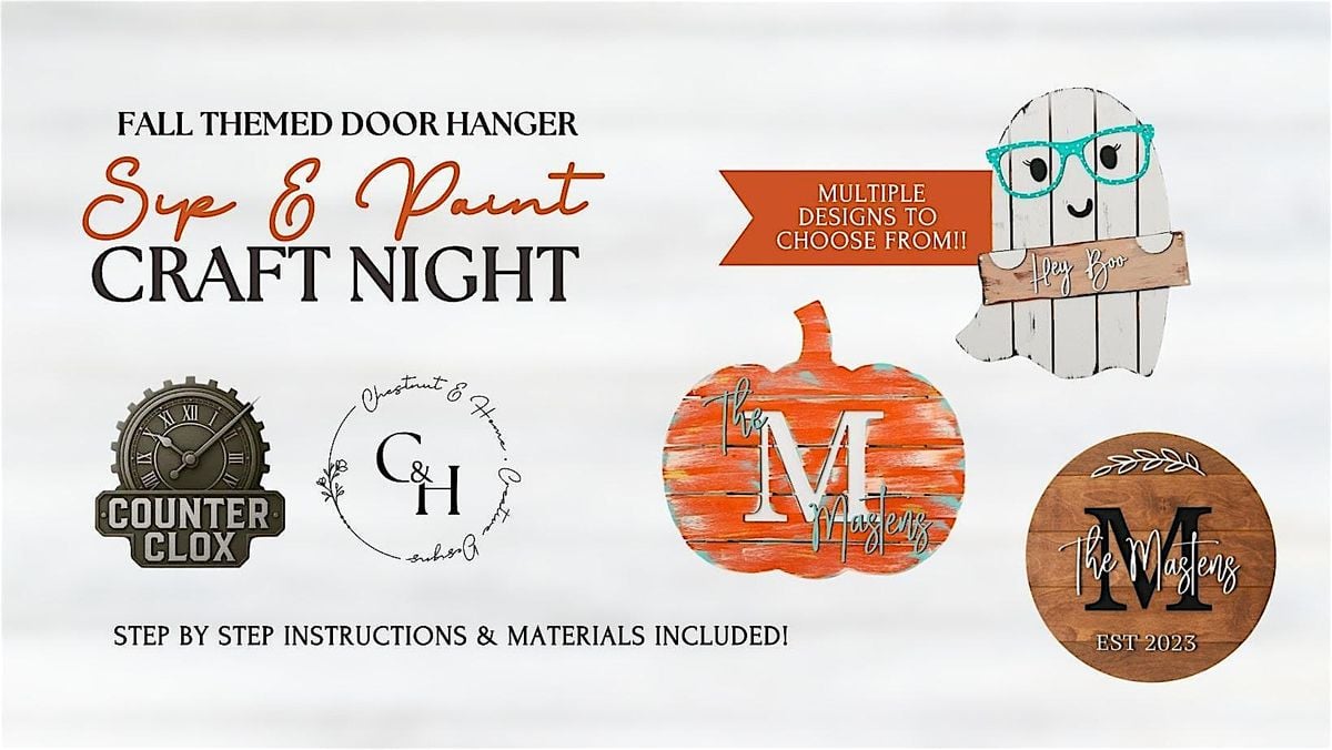 Sip & Paint Craft night with Chestnut & Home, 30 September | Event in Berlin | AllEvents
