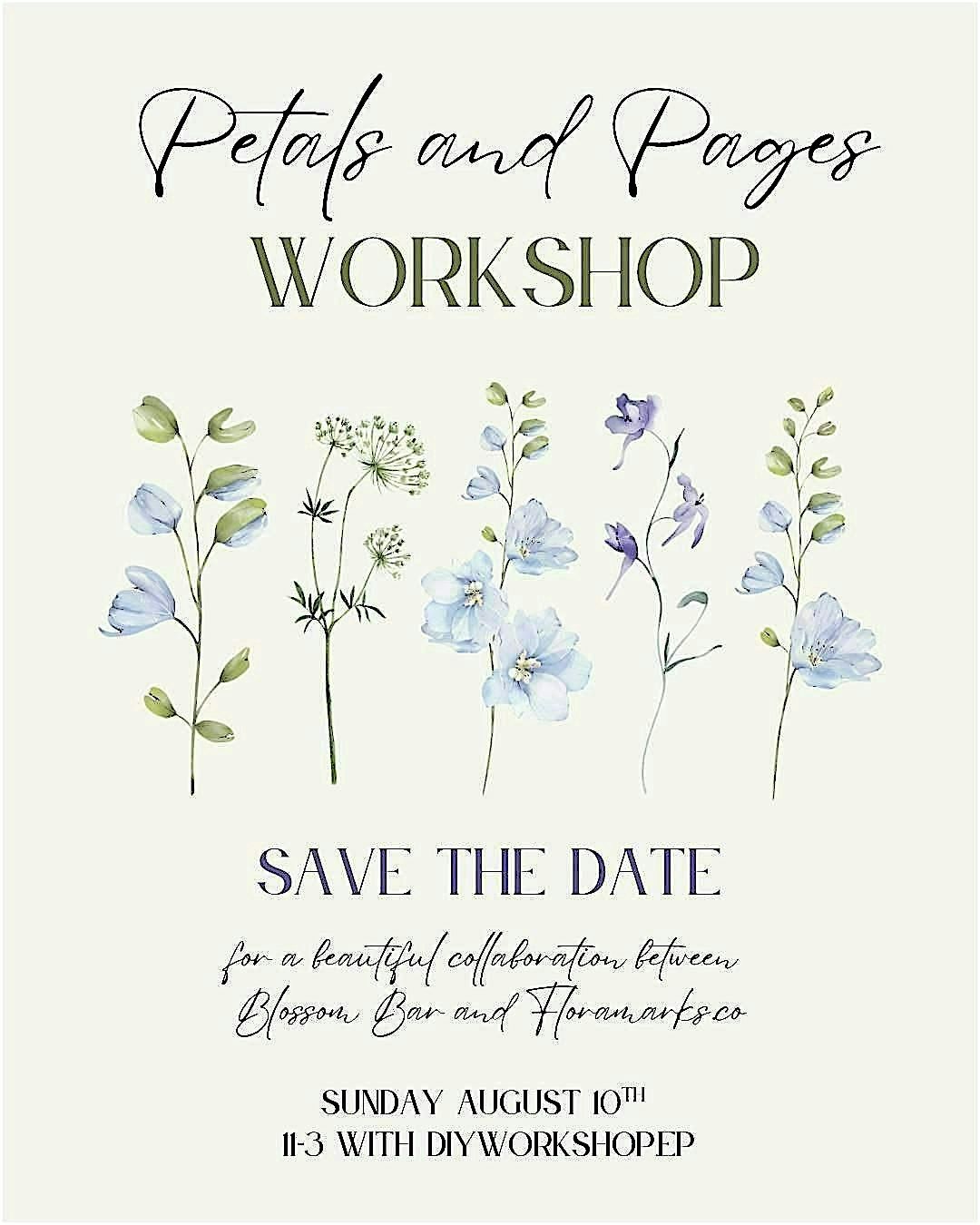 Petals & Page - DIY Bouquet & Bookmarks, 10 August | Event in El Paso | AllEvents