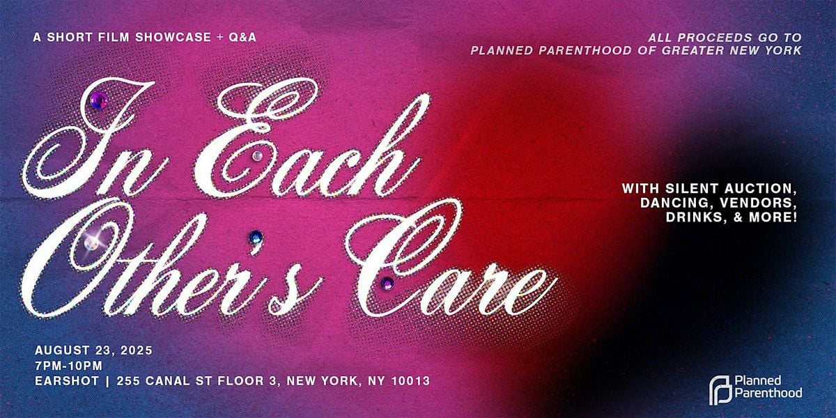 In Each Other's Care, 23 August | Event in New York | AllEvents