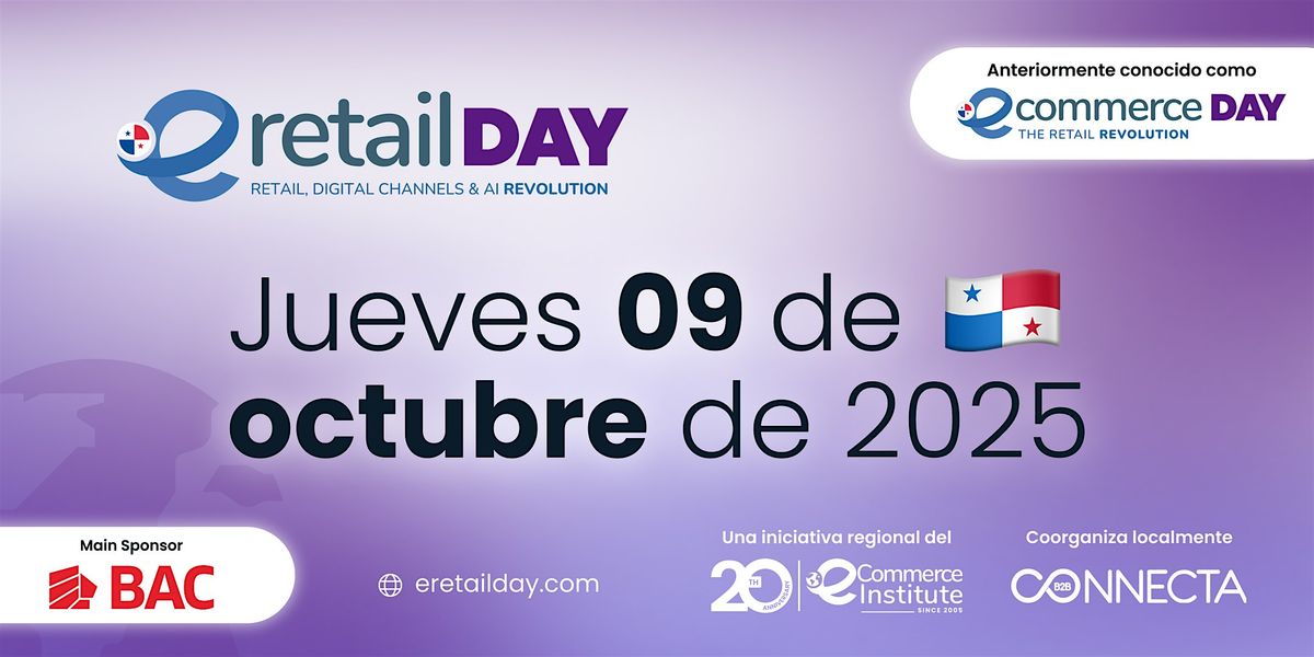 eRetail Day Panamá 2025, 9 October | Event in Panamá | AllEvents