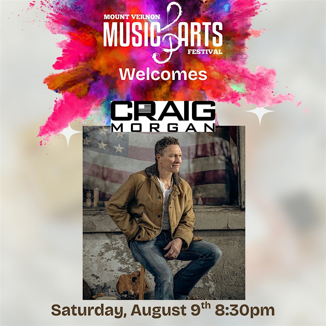 Saturday Headliner: Craig Morgan, 9 August | Event in Mount Vernon | AllEvents