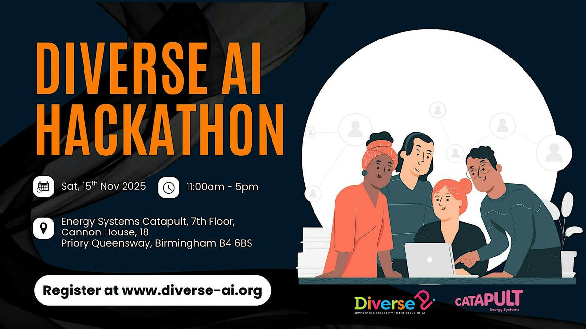 Diverse AI Hackathon, 15 November | Event in Birmingham | AllEvents