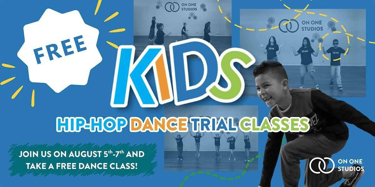 FREE Kids Hip Hop Dance Class Trials (ages 5-12), 5 August | Event in San Jose | AllEvents