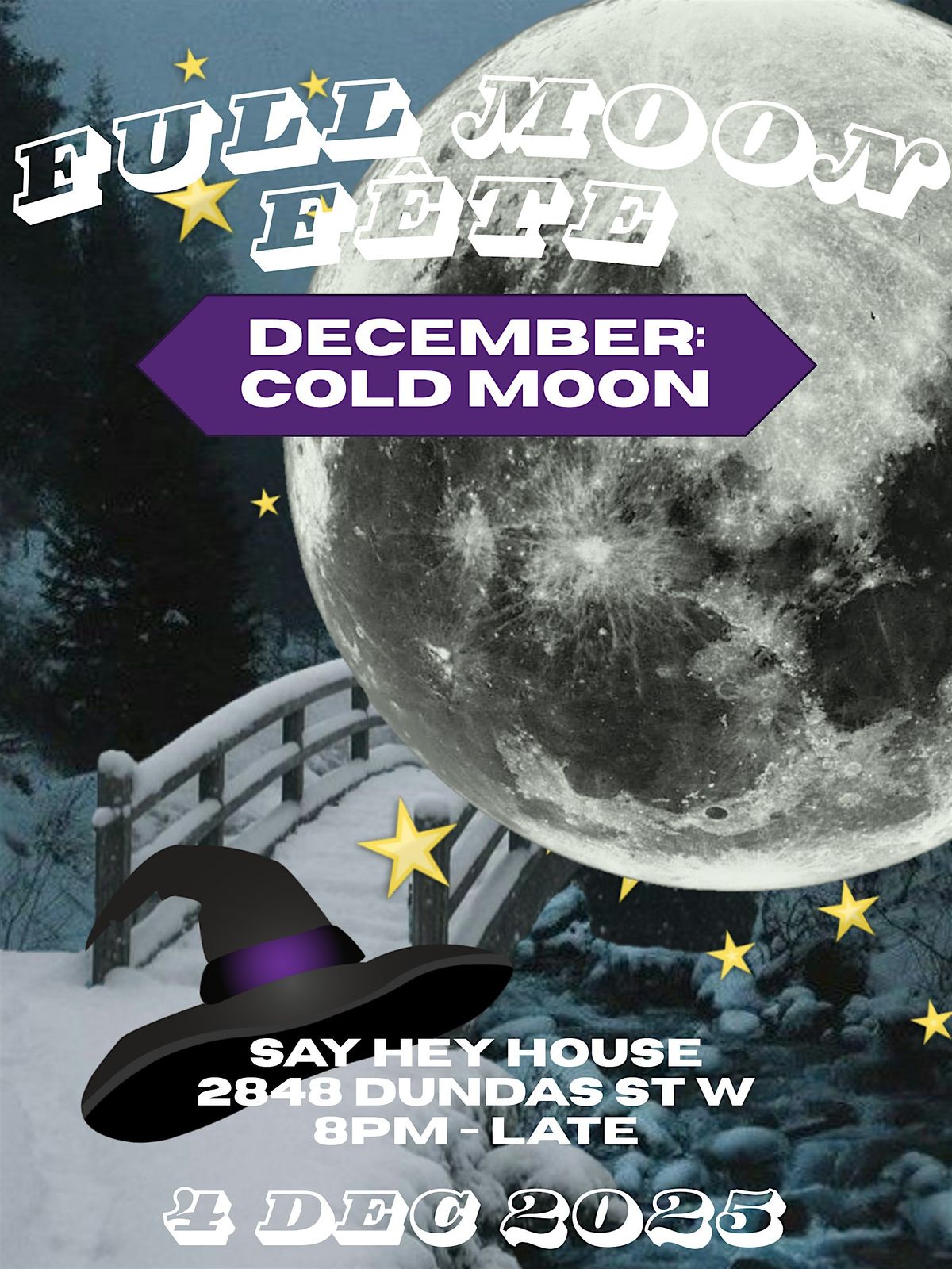 ¡Full Moon Fête!, 4 December | Event in Toronto | AllEvents