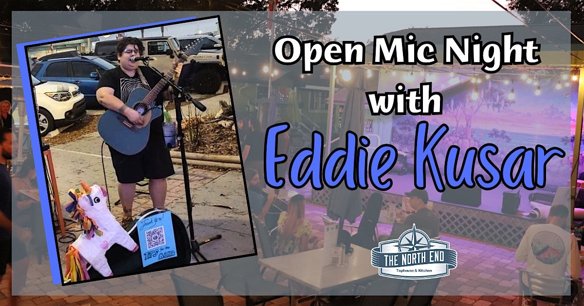 Open Mic with Host Eddie Kusar, 26 August | Event in Gulfport | AllEvents