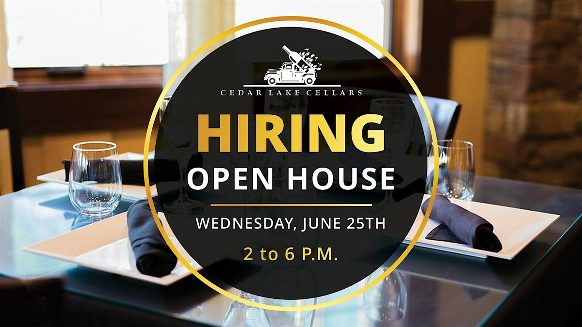 Hiring Open House, 25 June | Event in Wright City | AllEvents