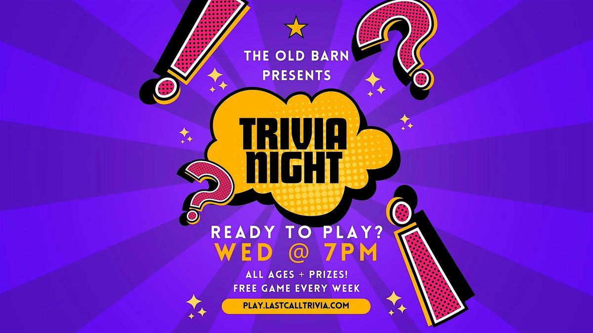 Wing Wednesdays & LIVE Trivia at The Old Barn! | Event in Portland | AllEvents