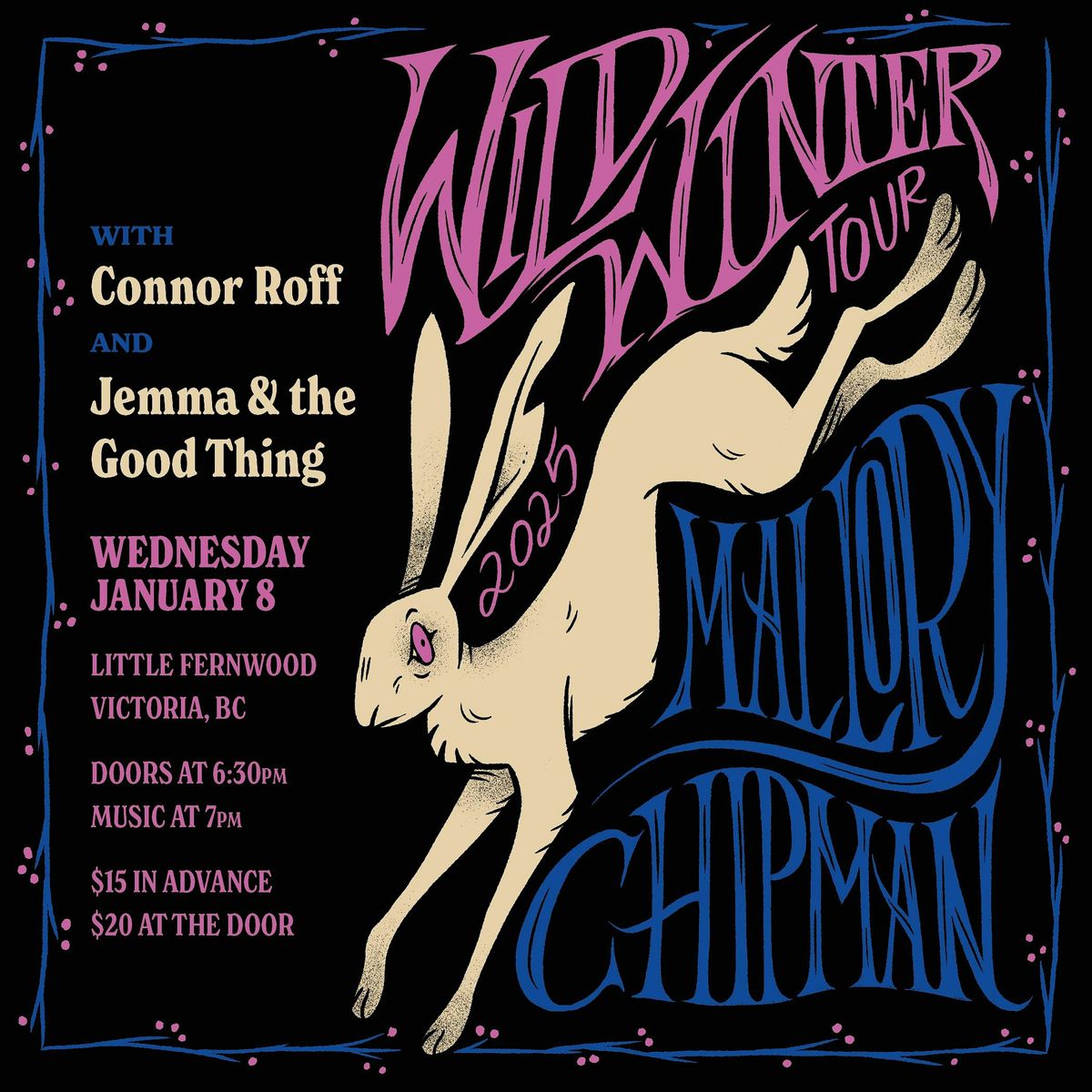 Mallory Chipman w/ Jemma & the Good Thing and Connor Roff, Little ...