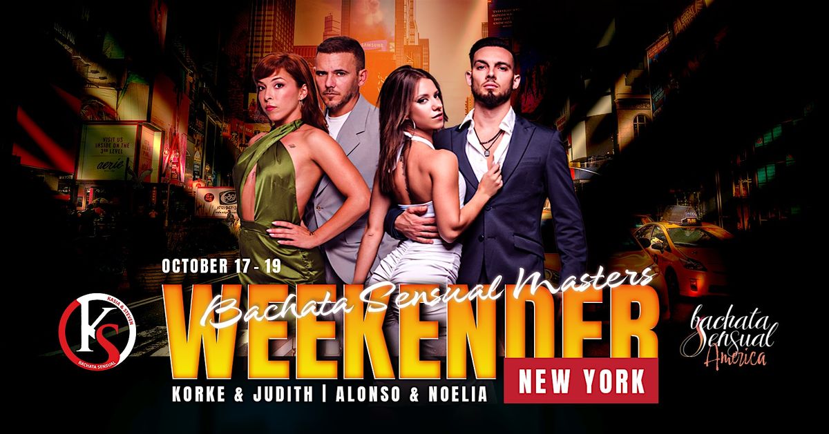 Bachata Sensual Masters Weekender New York 2025, 17 October | Event in New York | AllEvents