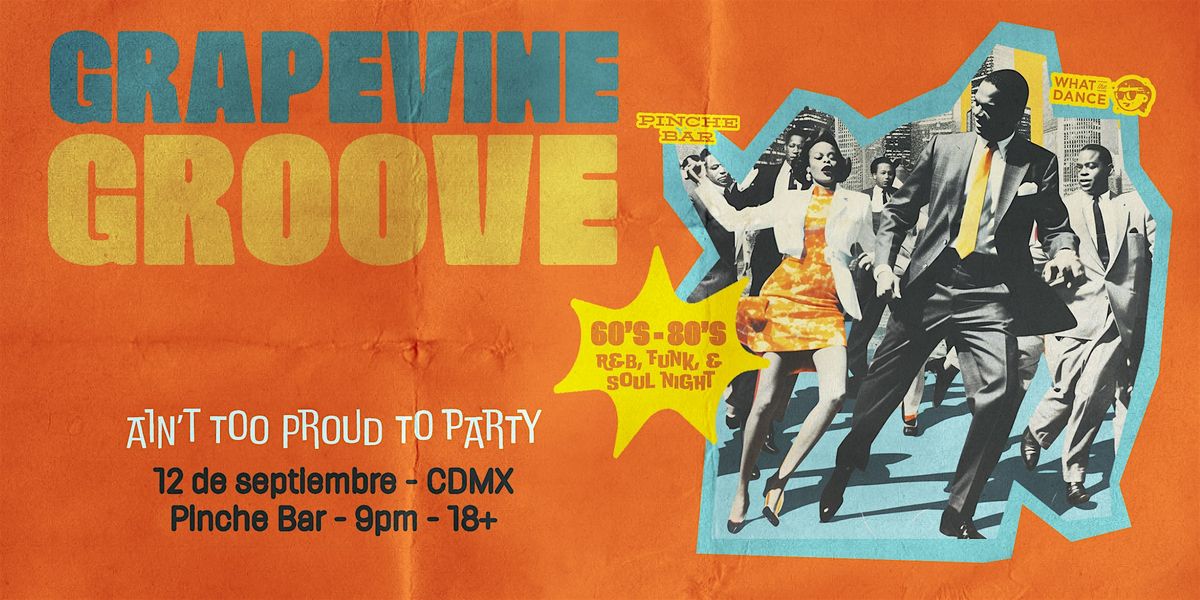 60s, 70s, & 80s R&B, FUNK, AND SOUL PARTY - UNA NOCHE INSPIRADA EN MOTOWN, 12 September | AllEvents