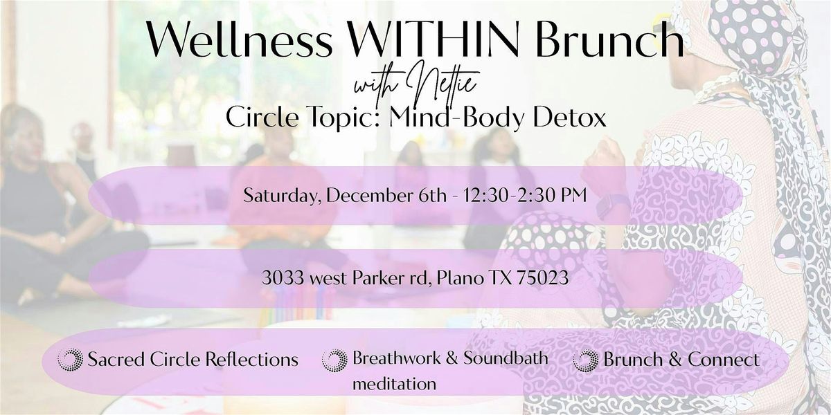 Wellness WITHIN Brunch, 6 December | Event in Plano | AllEvents