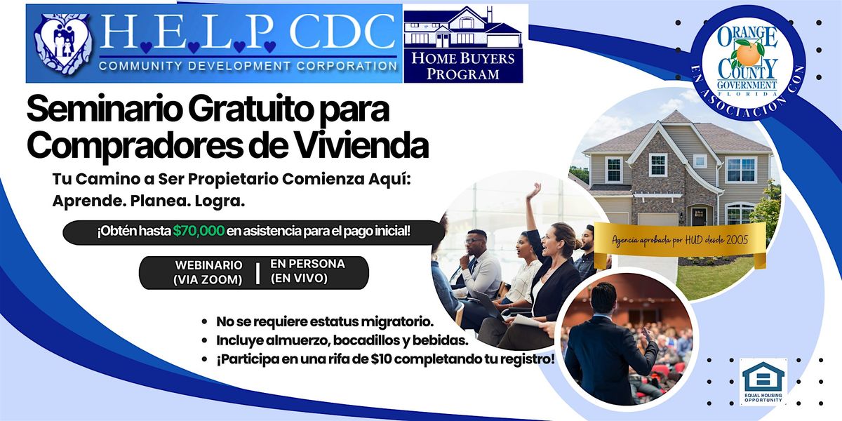 Desde Crédito a Cierre: Seminario Gratuito para Compradores, 22 November | Event in Winter Garden | AllEvents