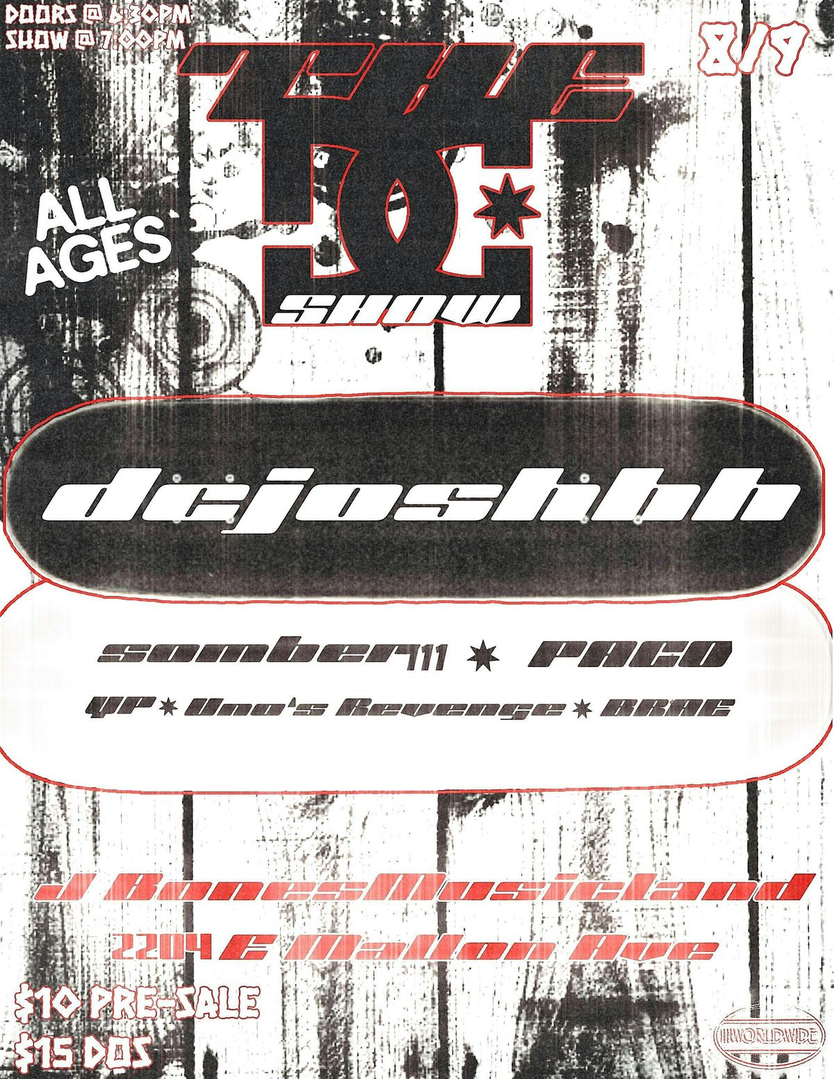 The "DC" Show, 9 August | Event in Spokane | AllEvents