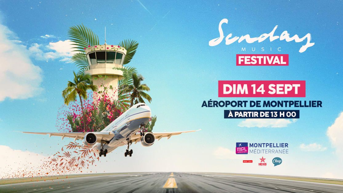 Sunday Music Festival - Aeroport De Montpellier in Mauguio, 14 September | Event in Mauguio | AllEvents
