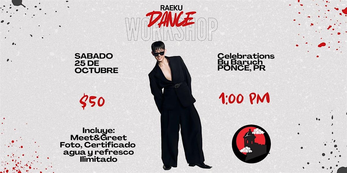 RAEKU DANCE WORKSHOP by Jungrae Roh, 1 March | Event in San Juan | AllEvents