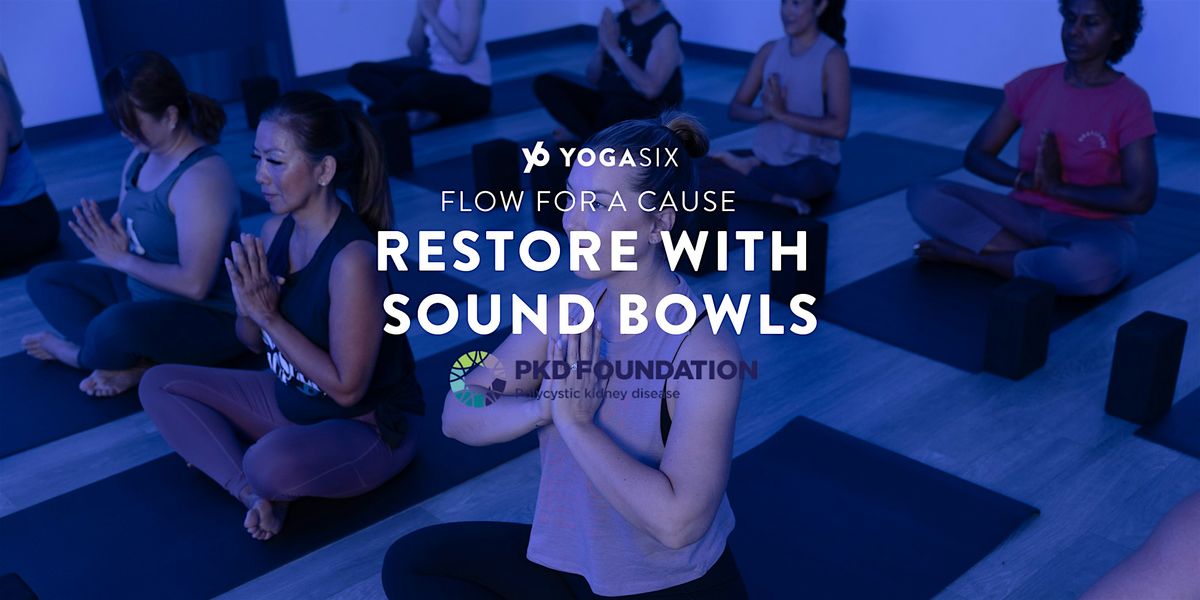 Flow for a Cause Restore with Sound Bowls for the PKD Foundation, 16 September | Event in Ashburn | AllEvents