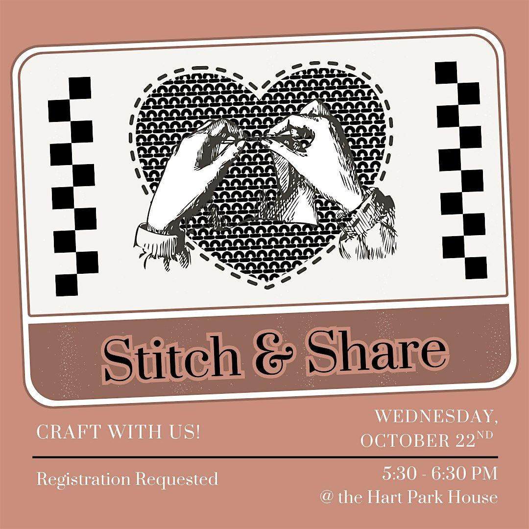 Stitch & Share, 22 October | Event in Sierra Madre | AllEvents