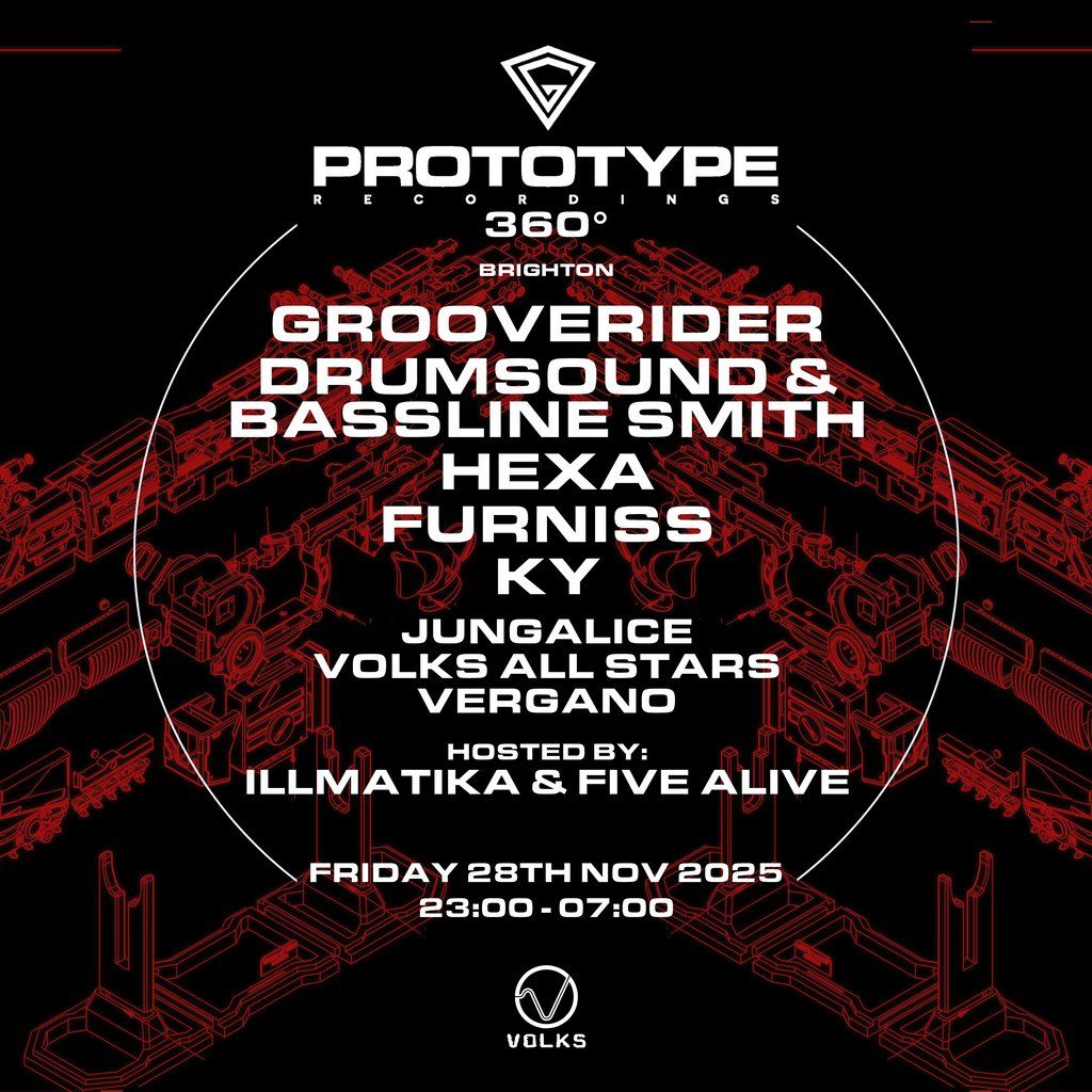 Prototype Recordings - Grooverider, Drumsound & Bassline Smith., 28 November | Event in Brighton | AllEvents