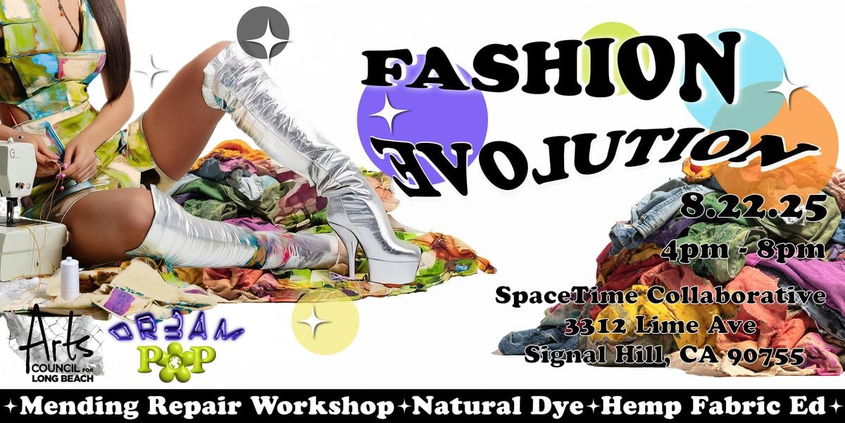 Dr3amPOP Fashion EVOLution Sustainable Workshop, 22 August | Event in Signal Hill | AllEvents