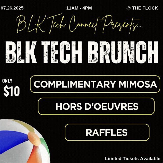 BLK Tech Connect #3: Black Tech Brunch, 26 July | Event in Baltimore | AllEvents