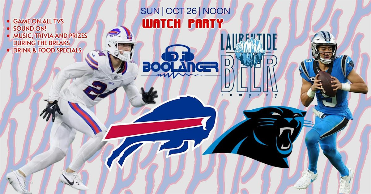 Buffalo Bills vs. Carolina Panthers Watch Party, 26 October | Event in Penn Yan | AllEvents