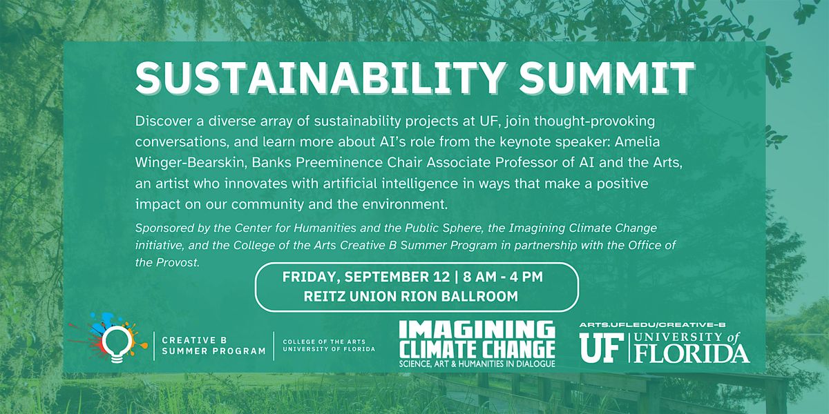 Sustainability Summit, 12 September | Event in Gainesville | AllEvents