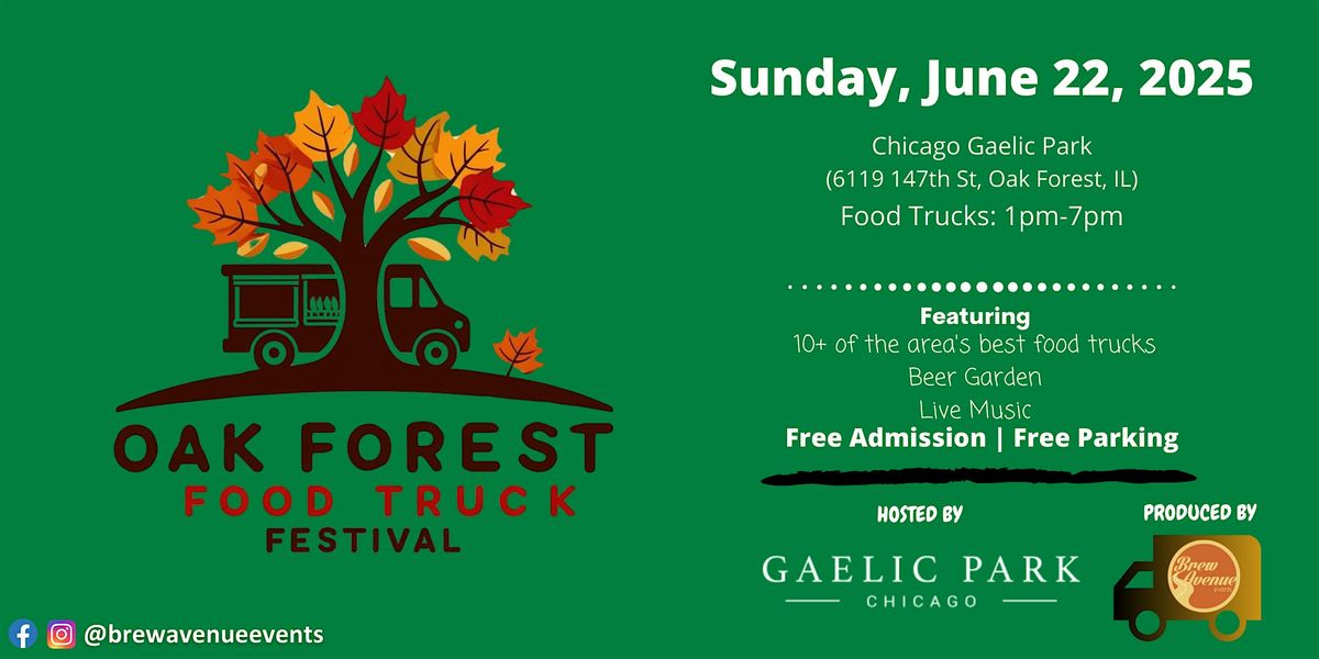 Oak Forest Food Truck Festival, 22 June | Event in Oak Forest | AllEvents