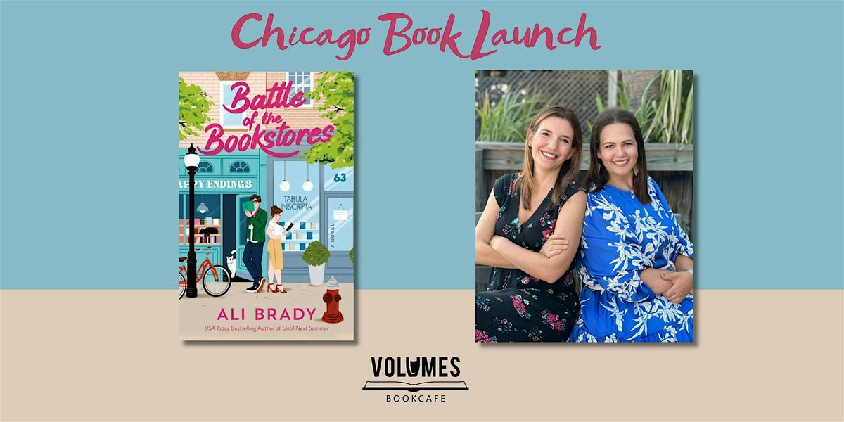 Ali Brady - Battle of the Bookstores Launch, 3 June | Event in Chicago | AllEvents