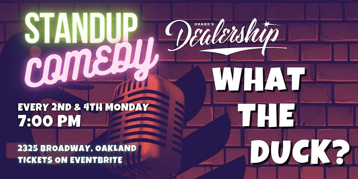 Stand-Up Comedy at Drake’s Dealership in Oakland | Event in Oakland | AllEvents