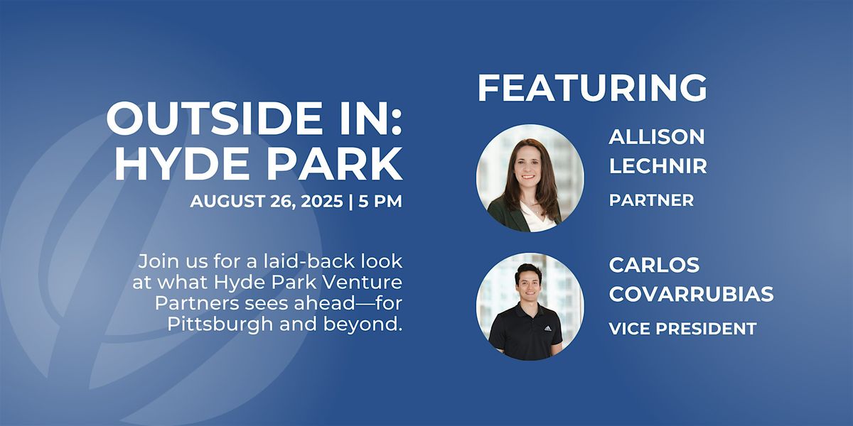 Outside In: Hyde Park, 26 August | Event in Pittsburgh | AllEvents