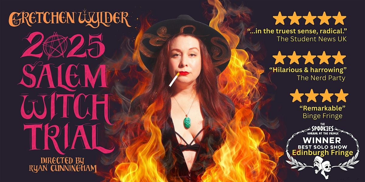 "2025 Salem Witch Trial" - the story of a queer witch & a Christian cult, 10 October | AllEvents
