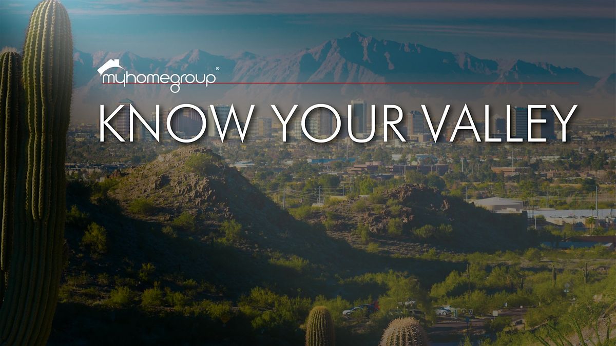 KNOW YOUR VALLEY - Economic Development in Phoenix & Water Challenges in AZ | Event in Scottsdale | AllEvents