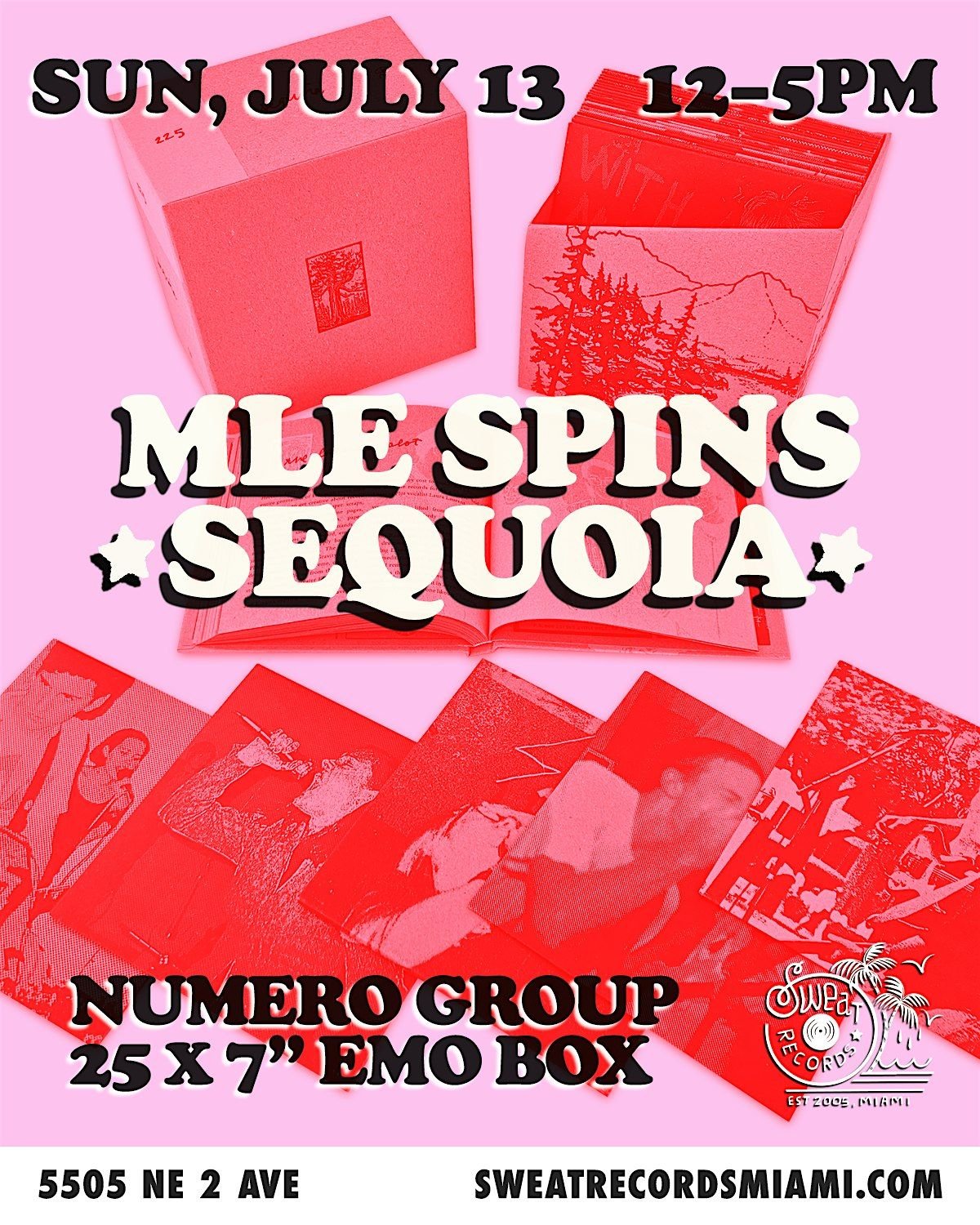 Listening Party: MLE Spins Sequoia / Numero Group Emo Box Set, 13 July | Event in Miami | AllEvents