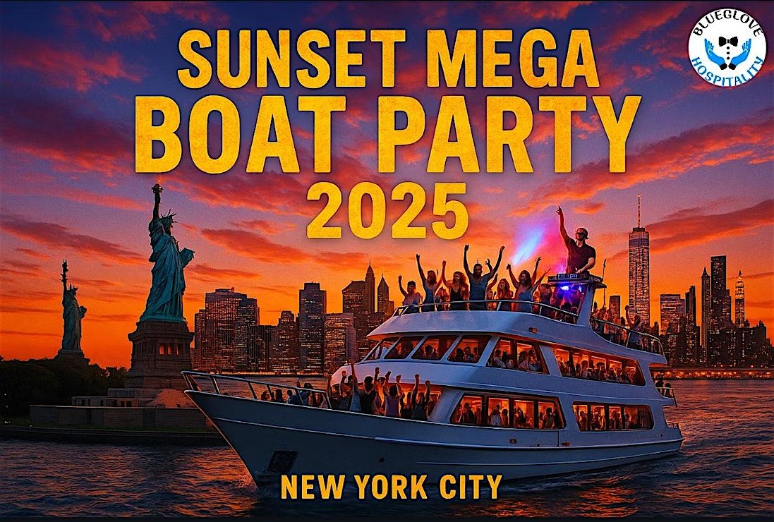 NYC Sunset Turn Up – Mega Boat Party Edition! | Event in New York | AllEvents