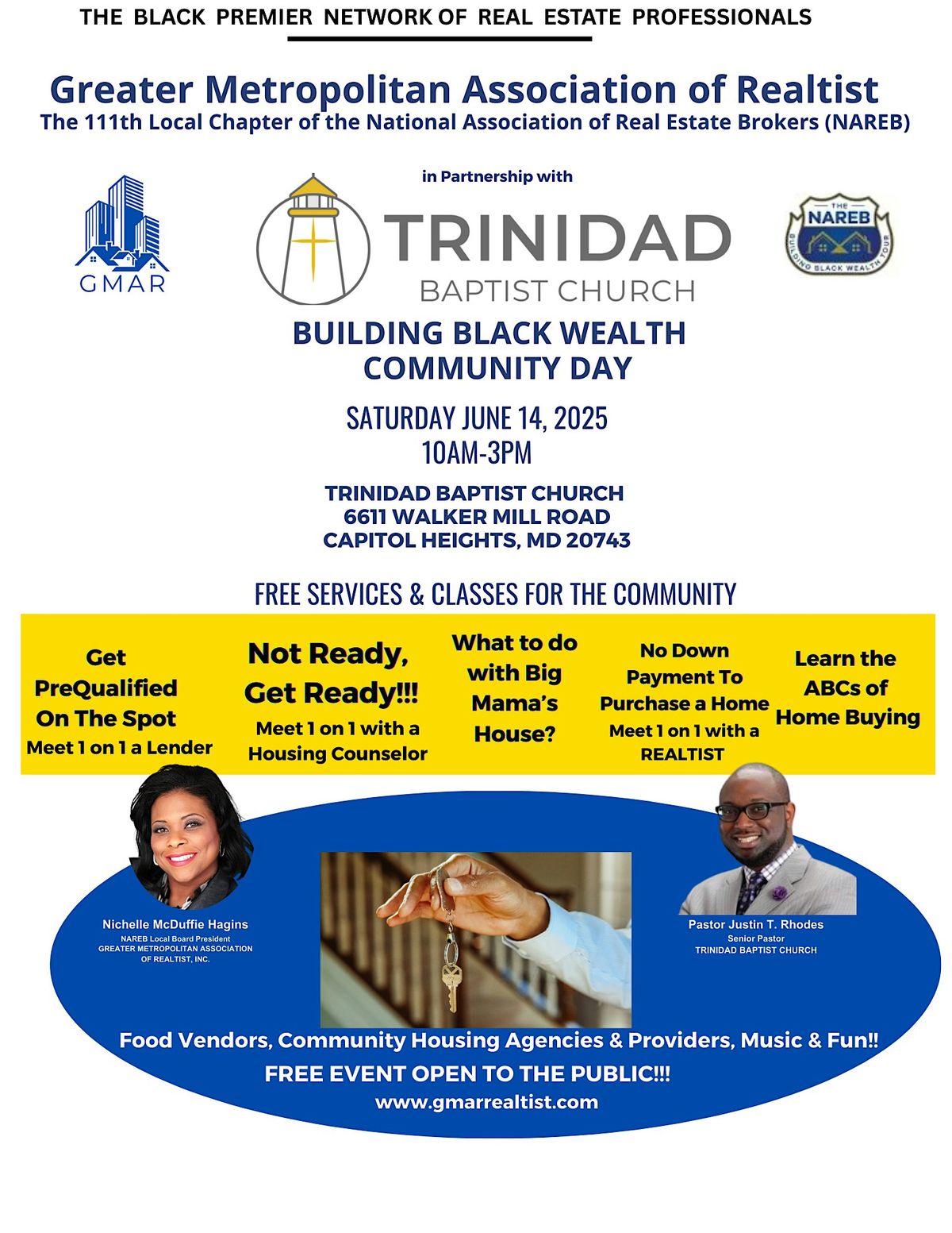 GMAR Building Black Wealth Community Day, 14 June | Event in Capitol Heights | AllEvents