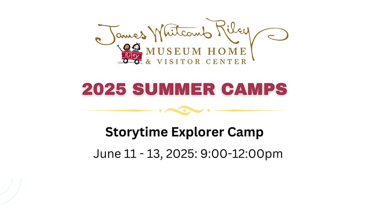 Storytime Explorer's Camp, 11 June | Event in Indianapolis | AllEvents