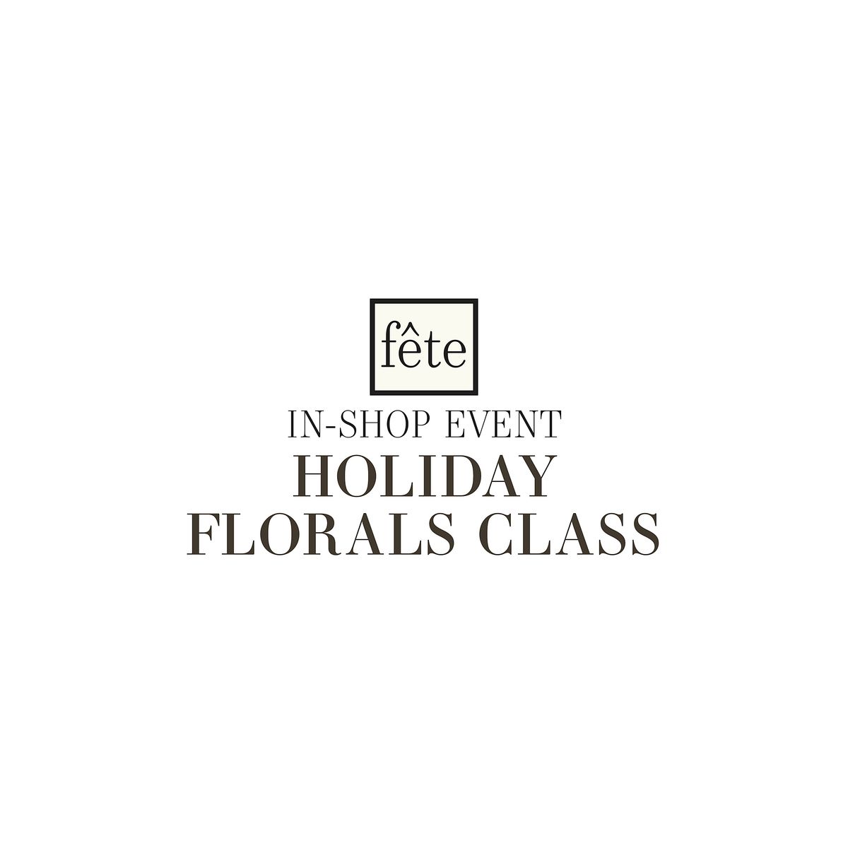 Fête Class: Holiday Florals, 19 December | Event in Barnstable | AllEvents