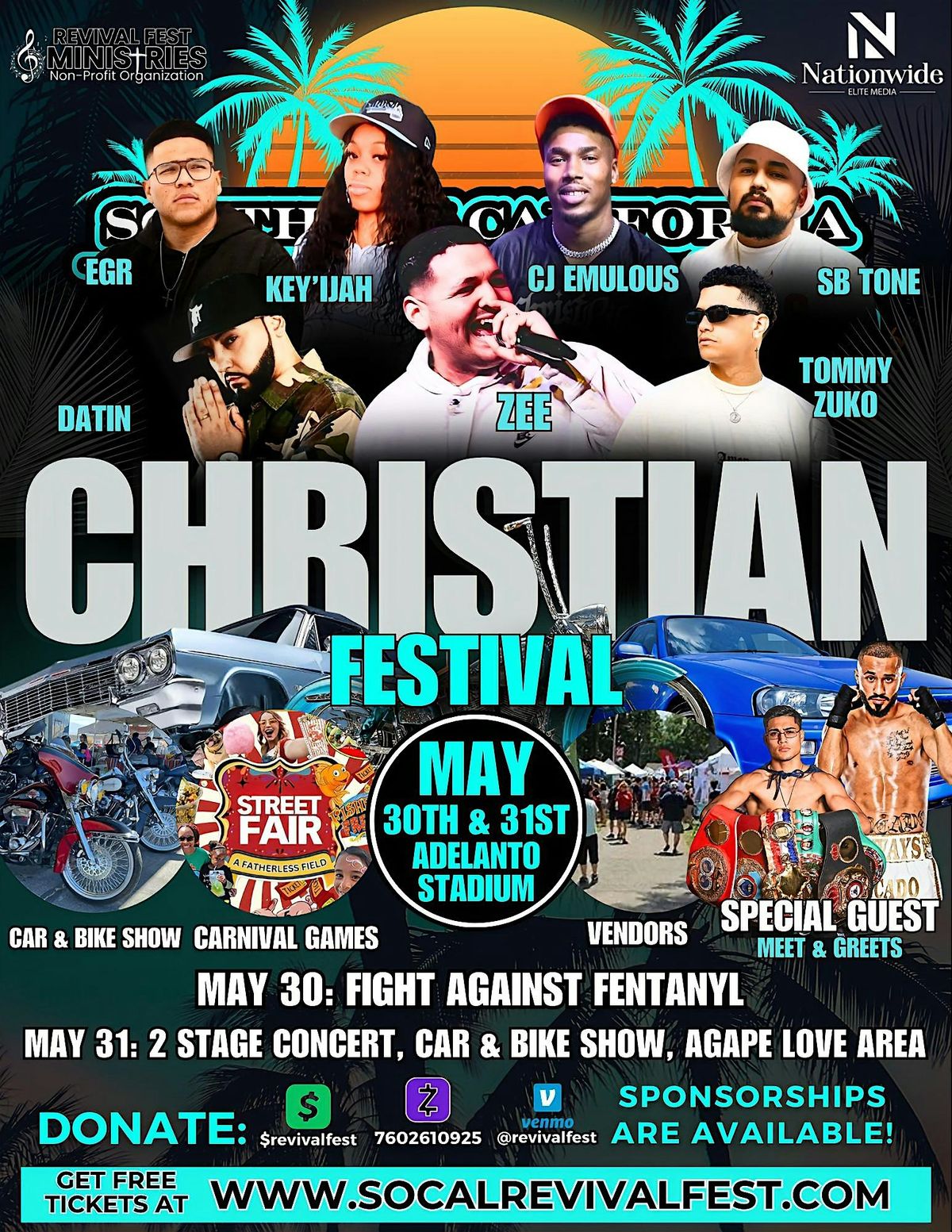 Southern California Revival Fest, 31 May | Event in Adelanto | AllEvents