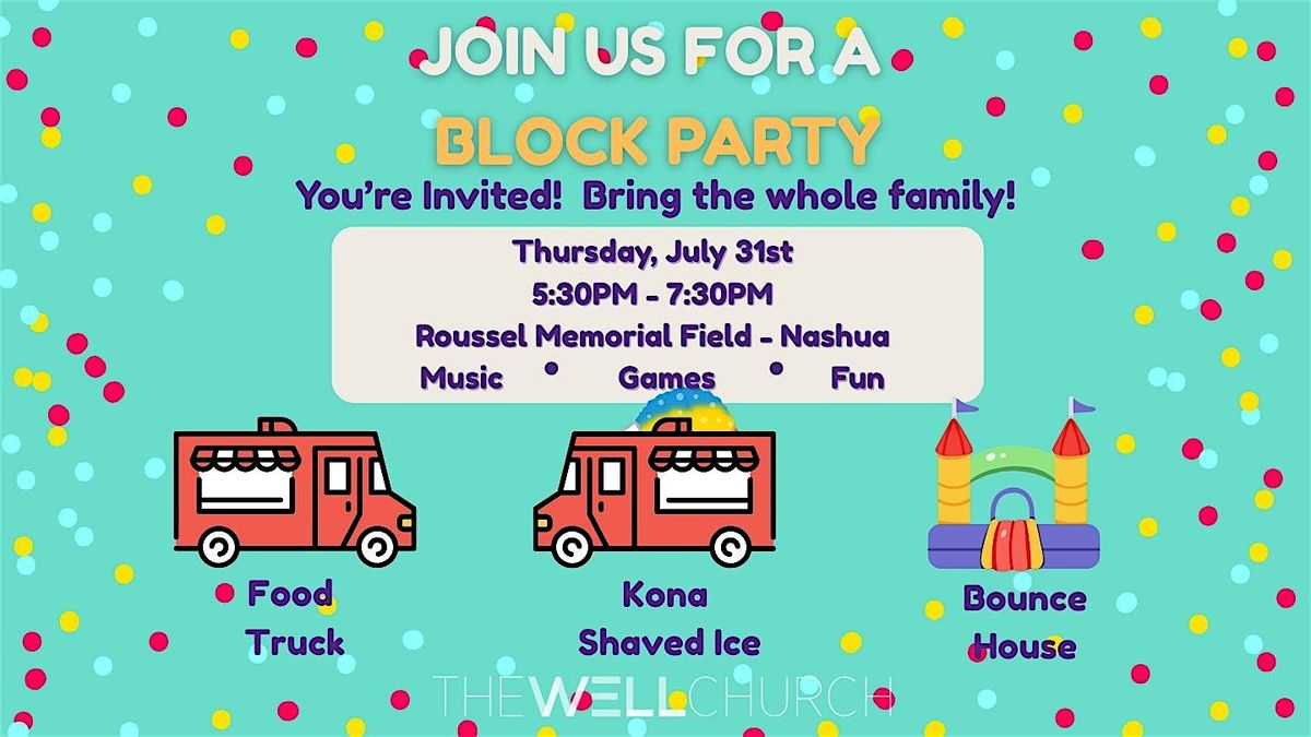FREE Block Party!, 31 July | Event in Nashua | AllEvents