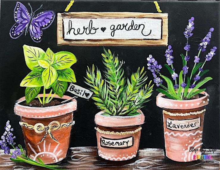 Herb Garden Painting Event, 8 August | Event in Crab Orchard | AllEvents