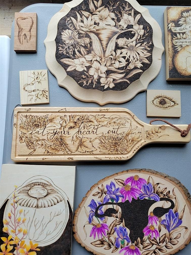 Wood Burning with Megan from Unstrung Studios, 2 August | Event in Fairport | AllEvents