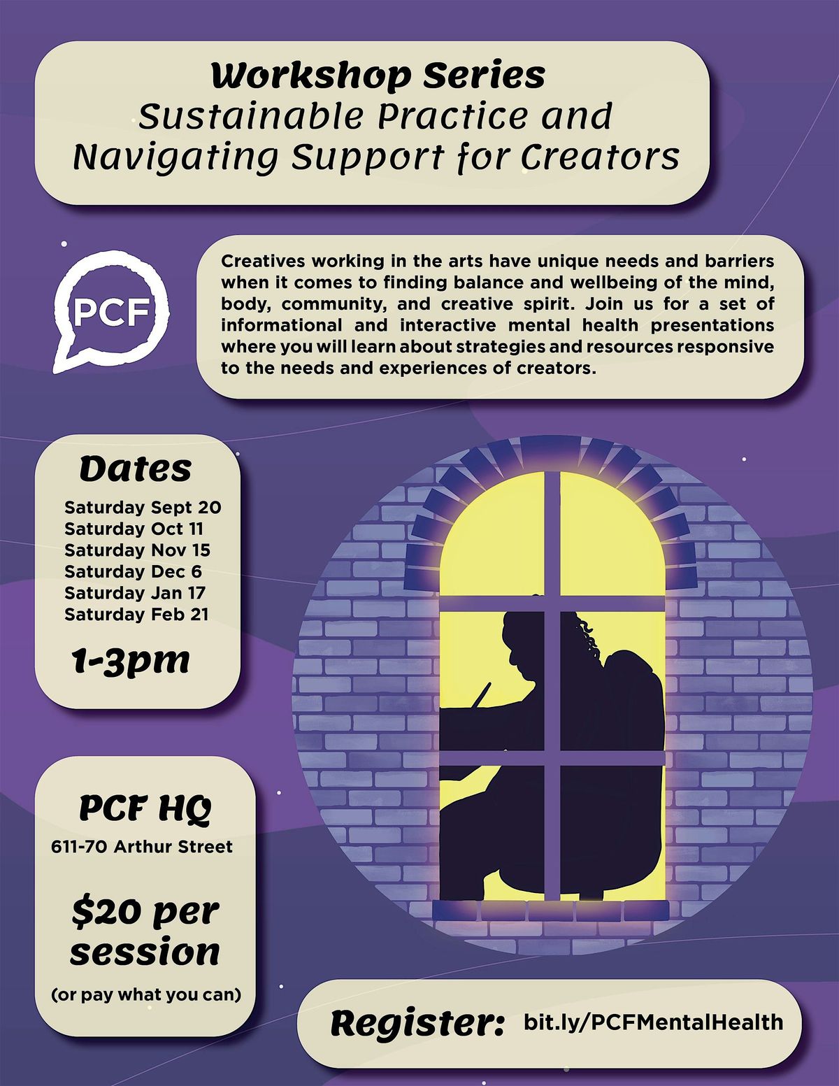 Workshop Series: Sustainable Practice and Navigating Support for Creators | Event in Winnipeg | AllEvents
