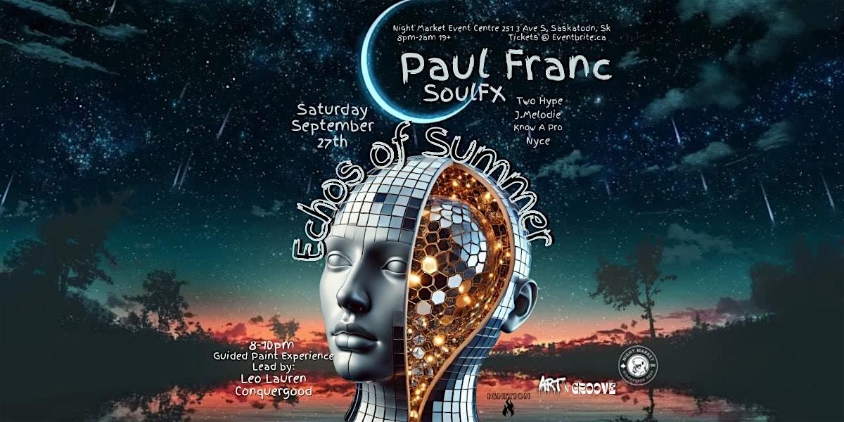 Paul Franc ~ Echos of Summer, 27 September | Event in Saskatoon | AllEvents