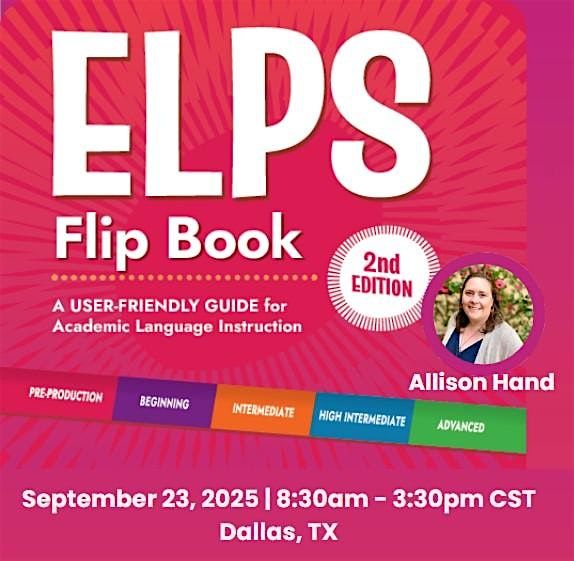 ELPS Flip Book 2026 Updates, 23 September | Event in Dallas | AllEvents
