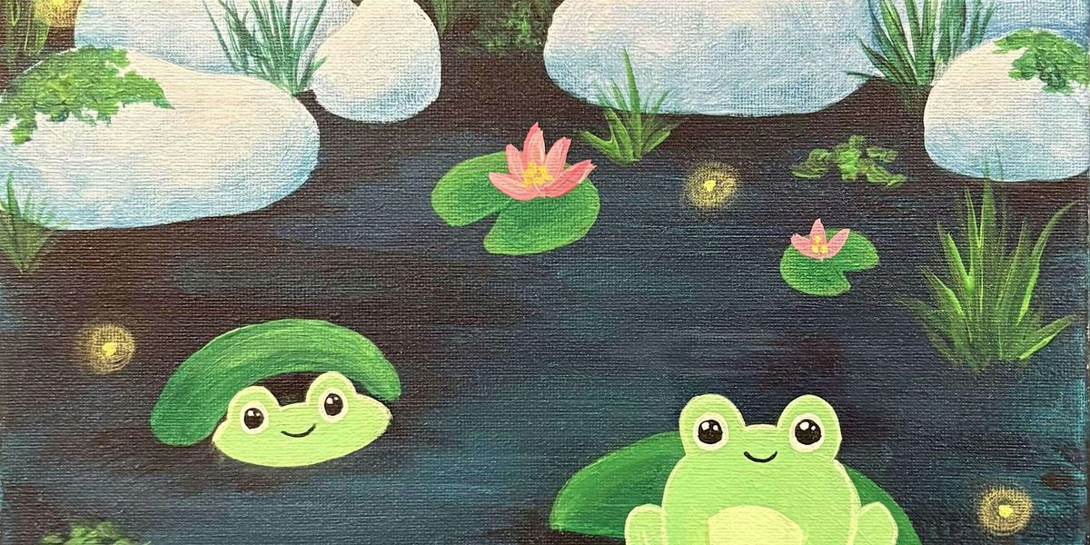 Feeling Froggy - Paint and Sip by Classpop!™, 9 August | Event in Danville | AllEvents