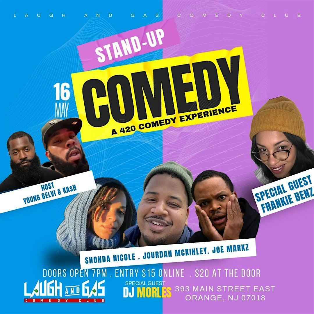 Laugh And Gas Comedy Show, 16 May | Event in East Orange | AllEvents