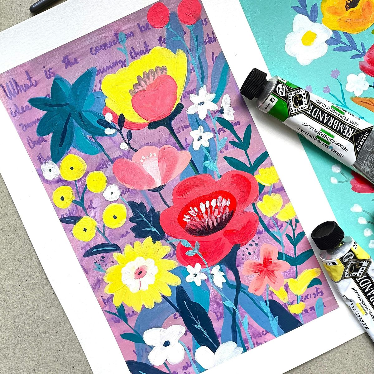 Flowers Painting Workshop, 10 October | Event in Lisbon | AllEvents