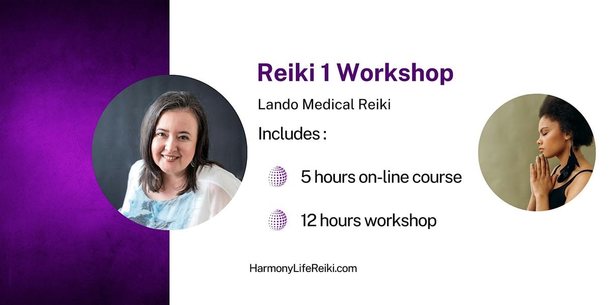 Reiki I Workshop  Intensive - Lando Medical Reiki for beginners, 19 July | Event in Cary | AllEvents
