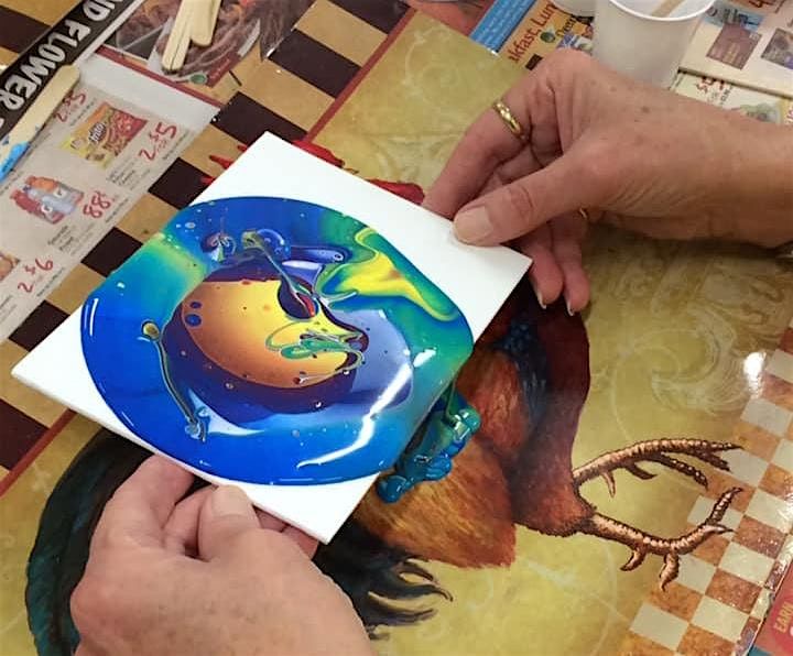 Acrylic FLOW PAINTING Workshop, 22 March | Event in Indianapolis | AllEvents